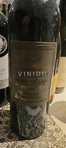 Bordeaux Haut-Médoc Grand Cru Château Cap L'ousteau Grande Reserve 2010