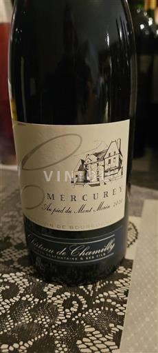Borgogna Mercurey Château Chamirey Au pied du Mont Morin 2020