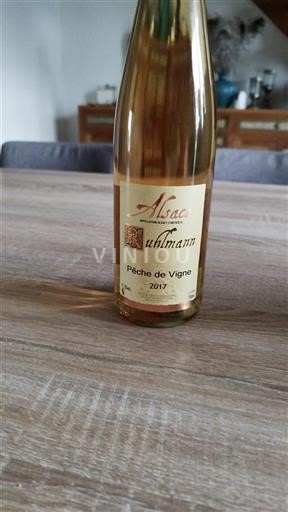 Alsasko Ruhlmann Pêche de Vigne 2017