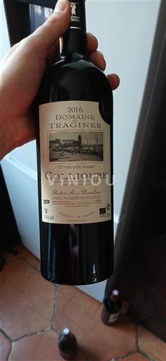 Roussillon Collioure Domaine Traginer d'Octobre 2016