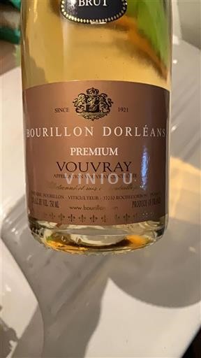 Valle della Loira Vouvray Bourillon Dorléans Senza annata