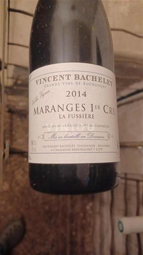 Bourgogne Premier Cru Vincent Bachelet Vieilles Vignes 2014