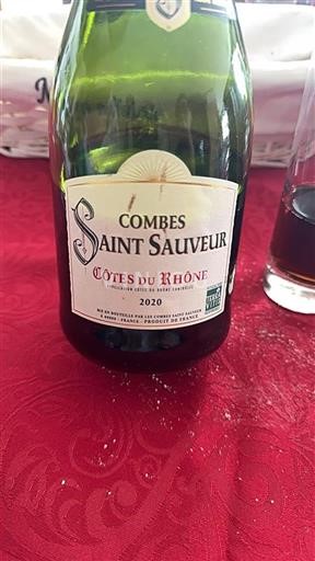 Rona dolina Côtes-du-Rhône Combes Saint Sauveur 2020