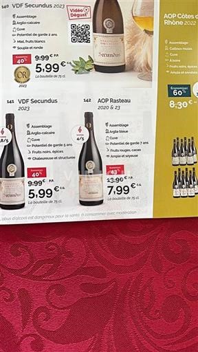 Údolí Rhôny Rasteau Héritage Cavare Rasteau 2020