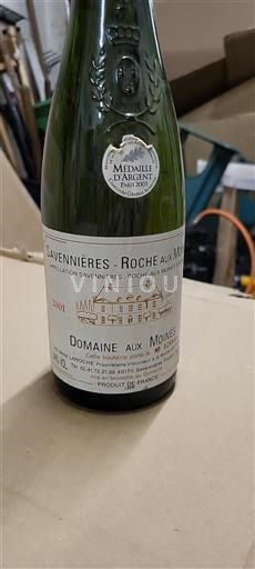 Loire Valley Savennières Domaine Aux Moines Roche aux Moines 2001