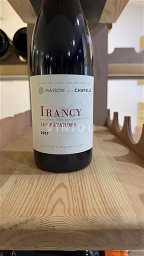 Burgundy Irancy Maison De La Chapelle Les Bâtardes 2017