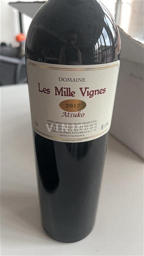 Languedoque Fitou Les Mille Vignes Atsuko 2017