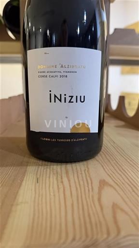 Korsika Calvi Domaine Alzipratu iNiziu 2018