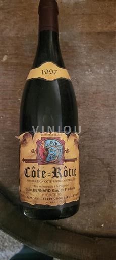Rhônedalen Côte-rôtie Gaec Bernard Guy Et Frédéric 1997