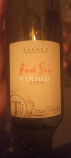 Elsass Cave De Turckheim Pinot Gris 2022