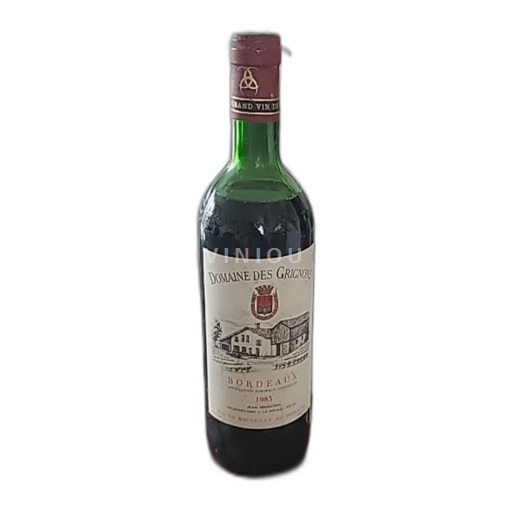 Bordeaux Domaine Des Grignons 1985