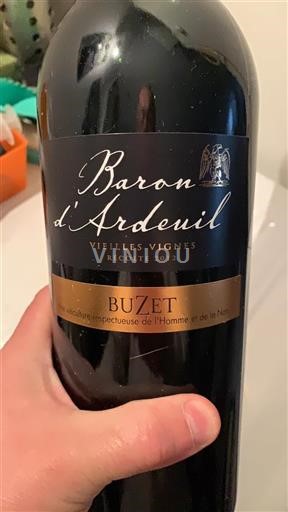 Vin Rouge sec Vieilles Vignes Baron Ardeuil 2012 France Sud-Ouest Buzet