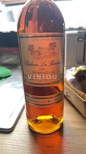 South West Monbazillac Château La Borderie 2000