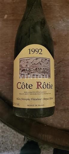 Rhônedalen Côte-rôtie Domaine Billon Christophe 1992