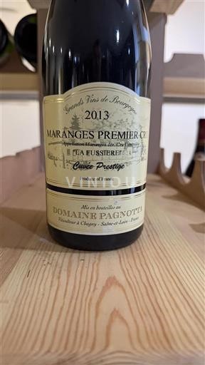 Bourgogne Ikke specificeret Premier Cru Domaine Pagnotta Cuv%c3%a9e Prestige 2013