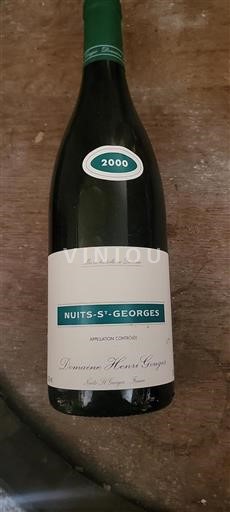 Bourgogne Nuits-saint-georges Domaine Henri Gouges 2000