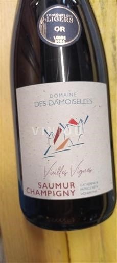 Loiredalen Saumur-champigny Domaine Des Damoiselles Vieilles Vignes 2023