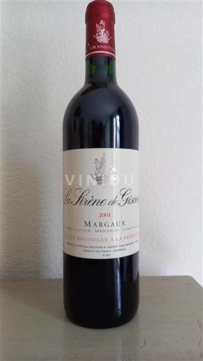 Bordeaux Margaux Grand Cru Château Giscours La Sirène de Giscours 2001