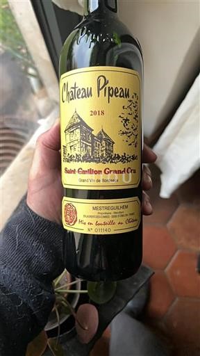 Bordeaux Saint-Émilion Grand Cru Grand Cru Château Pipeau 2018