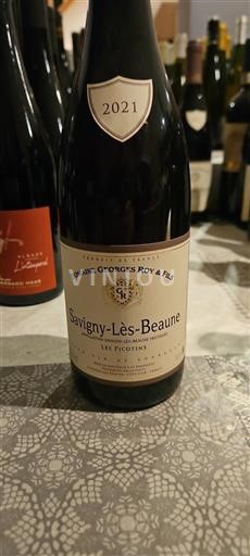 Bourgogne Savigny-lès-beaune Domaine Georges Roy & Fils Les Picotins 2021