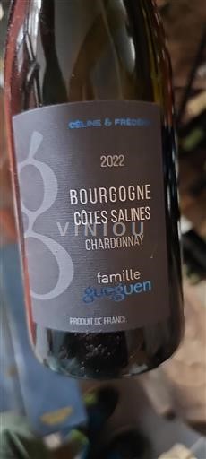 Bourgogne Famille Gueguen Côtes Salines 2022
