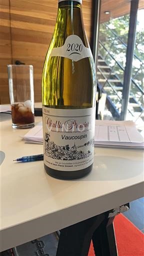 Bourgogne Chablis Premier Cru Premier Cru Corinne Et Jeanpierre Grossot Vaucoupin 2020