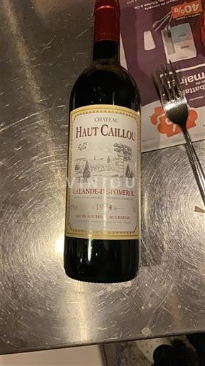 Bordeaux Lalande-de-Pomerol Château Haut Caillou 1994