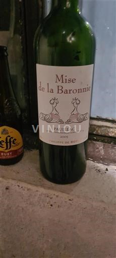 Bordeaux Pauillac Philippe De Rothschild Mise de la Baronnie 2005