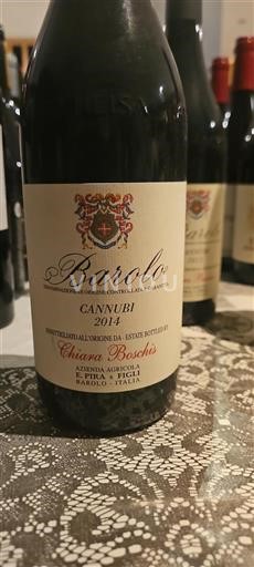 Piedmont Wines Barolo E. Pira E Figli Cannubi 2014