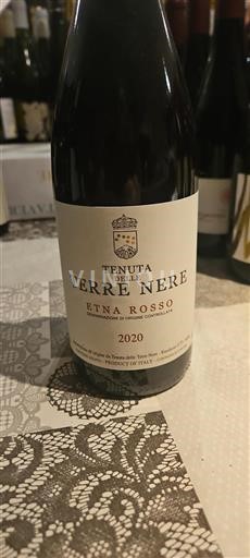 Vin Rouge sec Tenuta Delle Terre Nere 2020 Italie Sicile