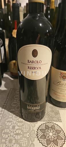 Piedmont Wines Barolo Beni Di Batasiolo 2013