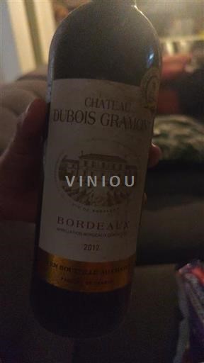 Bordeaux Dubois Gramont 2012