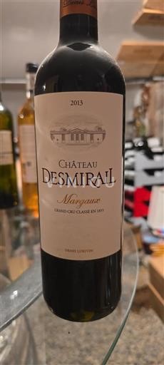 Bordeaux Margaux Grand Cru Château Desmirail 2013