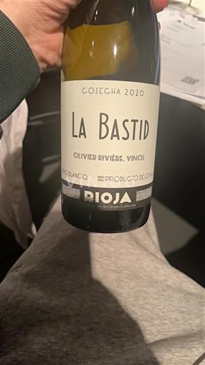 La Rioja rioja Olivier Rivière La Bastid 2020