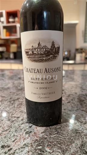 Bordeaux Saint-Émilion Grand Cru Château Ausone 2002