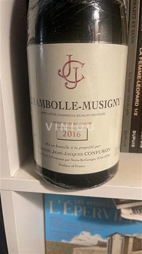 Borgogna Chambolle-Musigny Grand Cru Jeanjacques Confuron 2016