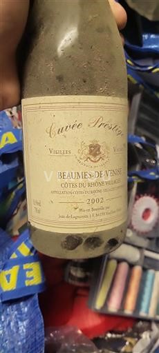 Rhônevallei Beaumes de Venise Jean De Lagraffoux A F Prestige 2002