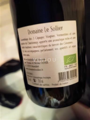 Linguadoca e Rossiglione Cévennes Domaine Le Sollier Senza annata