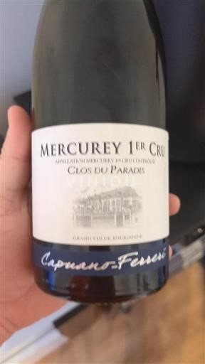 Bourgogne Ikke specificeret Premier Cru Capuanoferreri Clos du Paradis 2017