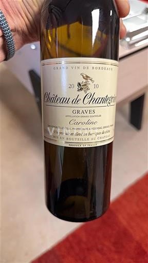 Bordeaux Graves Château Chantegrive Caroline 2010
