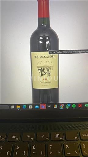 Burdeos Côtes-de-bourg Roc De Cambes 2022
