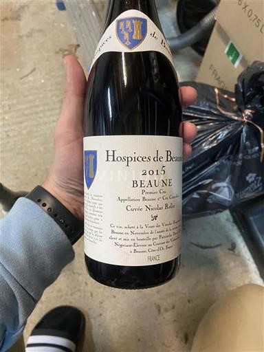 Bourgondië Beaune Premier Cru Hospices De Beaune Cuv%c3%a9e Nicolas Rolin 2015