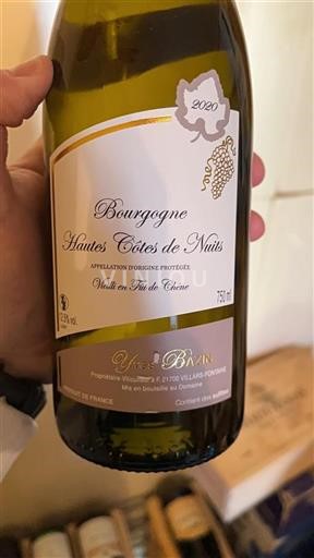Burgundsko Hautes Côtes de Nuits Domaine Yves Bazin 2020