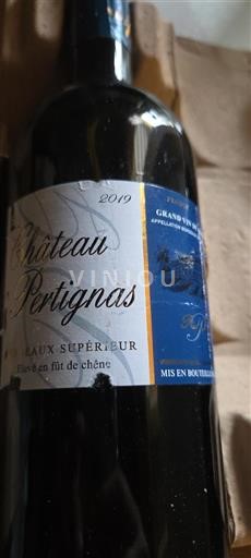 Bordeaux Bordeaux Supérieur Château Pertignas 2019