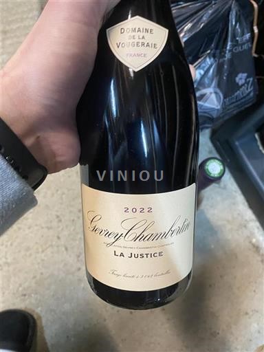 Burgundi Gevrey-Chambertin Domaine La Vougeraie La Justice 2022