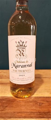 Bordeaux Sauternes Château Maranval 2021