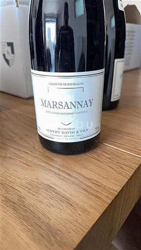 Bourgondië Marsannay Albert David & Fils Niet-geïntegreerd