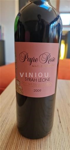 Languedoc Coteaux du Languedoc Peyre Rose Syrah Léone 2009