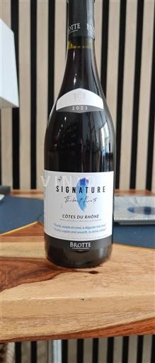 Vallée du Rhône Côtes-du-rhône Brotte Signature 2023