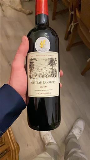 Bordeaux Médoc Cru Bourgeois Château Ramafort 2018